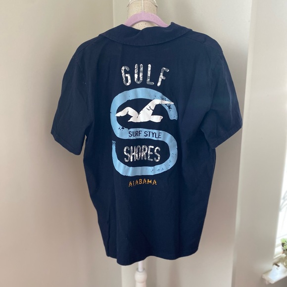 Surf Style Navy Gulf Shores Polo Short - Picture 2 of 3